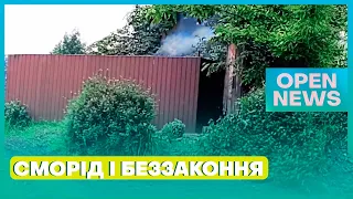 Дніпряни жаліються на «місцевих бізнесменів», які палять мідні кабелі у дворі