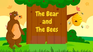 The Bear and The Bees Story in English with Moral with Subtitles | Sreeja's Vlog