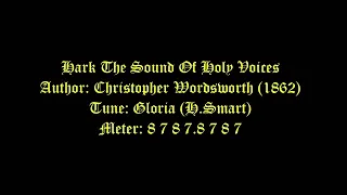 Hark The Sound Of Holy Voices Lyrics (Gloria) # All Saints Day Hymns