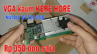 VGA murah Cuy.... NVIDIA GT720 2GB ddr3 low profile |#bopak |Vga 300 ribuan