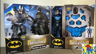 Batman Adventures 12” Figures 2024 Spin Master Batman vs. Bane + Nightwing 15 Accessories Amazon