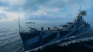 World of Warships Des Moines Devastating Strike + Double Kill -HOTSPOT