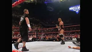 Shawn Michaels vs. Triple H + John Cena & Vince McMahon Interrupt: Raw, Mar. 27, 2006