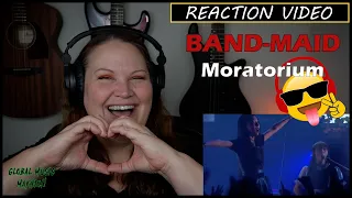 Band-Maid - Moratorium, Live (Reaction Video) | First Reaction To Band-Maid Moratorium Live