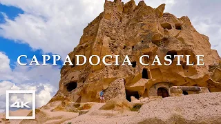 Beautiful Cappadocia, Uchisar castle ☁️ Walking tour 2023 | 4K HDR 50fps