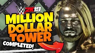 BEATING THE WWE 2K19 MILLION DOLLAR CHALLENGE TOWER!!