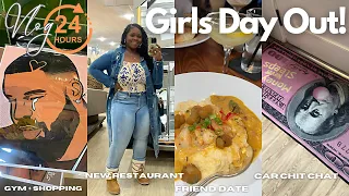 Vlog: Living in a DE-LU-LU world, French 75's for the girls, shopping, trying new restaurant, gym