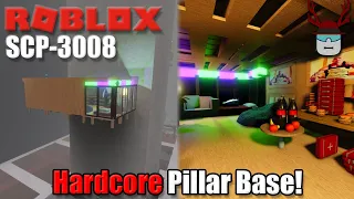 MY NEW PILLAR BASE! | Roblox SCP 3008 HARDCORE #3