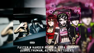 Faster n Harder remix X Tara Yummy - 6arelyhuman, kets4eki and asteria