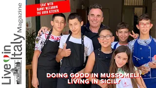 Chat with Danny About Doing Good in Mussomeli, Sicily @dannyforgood  #liveinitaly 🇮🇹