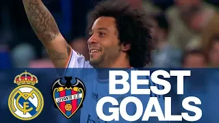 Real Madrid's BEST GOALS against Levante at the Bernabéu!