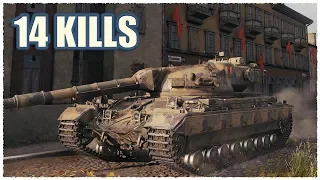 Super Conqueror • 14 Kills per Battle • WoT Gameplay