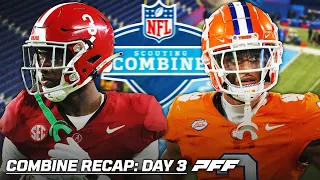 2024 NFL Combine Day Three Recap | PFF