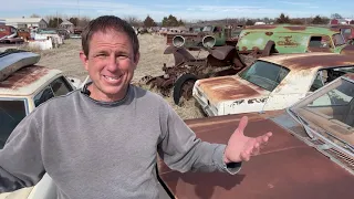 LAST VIDEO from the New Yard as I bought it!  Ford Mustangs 1965 1966 1967 & a Granada!