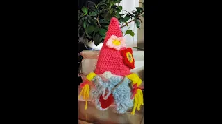 How to crochet (amigurumi) gnomes (part 2) making gnome body and hat