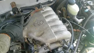 2001 Toyota Tacoma prerunner como remover intake manifold o manifold de admision.