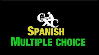 CSEC SPANISH MULTIPLE CHOICE PAPER 1 with ANSWERS | PART 1