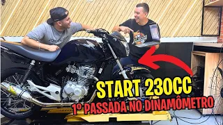 RESULTADO DA PREPARAÇÃO DA Start 230cc NO ÁLCOOL! PRIMEIRA MÃO