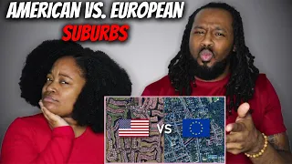 American vs. European Suburbs (and why US suburbs suck) | The Demouchets REACT