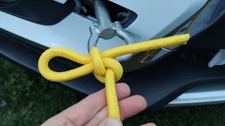 простые узлы / rope knots are easy to make, easy to untie.