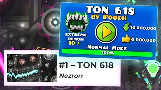 Я ПРОШЕЛ TON 618? | GEOMETRY DASH 2.2