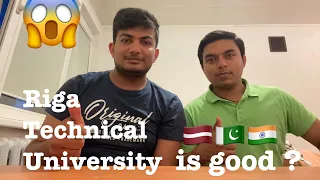 Riga Technical University is good ? | Latvia | Riga | Rehman Ali | Saqib