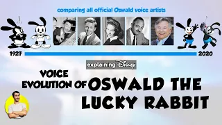 Voice Evolution of OSWALD THE LUCKY RABBIT, Disney's Original Mickey - 93 Years Compared & Explained
