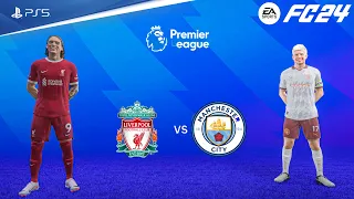 FC 24 - Liverpool vs Manchester City - Premier League 23/24 Full Match | PS5™ [4K60]
