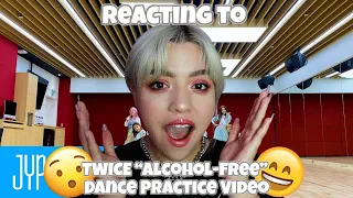 TWICE “Alcohol-Free” Dance Practice Video [REACTION]