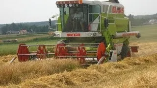 Żniwa 2012 Jęczmień/Barley Harvest 2012 I Claas Mega Dominator 203 I Ursus c360