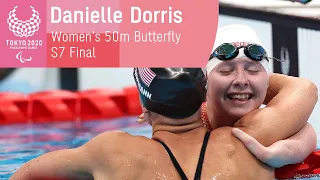 A Sprint to World Record! 🔥 | Women's 50M Butterfly - S7 Final | Swimming | Tokyo 2020 Paralympics