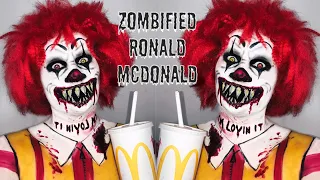 ZOMBIFIED RONALD MCDONALD MAKEUP TUTORIAL | HALLOWEEN 2020