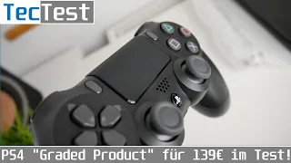 PS4 "Graded Product" - Generalüberholte PlayStation 4 im Hands-On-Test! | TecTest | deutsch | 4K