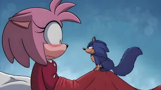Sonic & Amy "Experimento Accidental: Platica Nocturna" (Parte 2) | Sonamy | Cómic-Dub | L O C