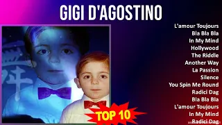 G i g i D ' A g o s t i n o MIX Grandes Exitos, Best Songs ~ 1990s Music ~ Top Club Dance, Tranc...