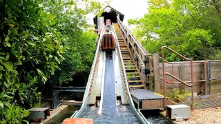 Pirate Falls Treasure Quest 4K Front Seat POV - Legoland Windsor