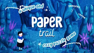 The Most Unique Cozy Game I've EVER Seen 💜 | Paper Trail - Gameplay & Review