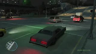 GTA 4 Immersion - City Ambience, Middle Park Visit, Driving and Walking