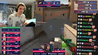 xQc reacts to s1mple vs OG