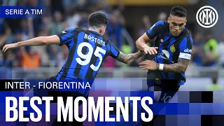 INTER 4-0 FIORENTINA | BEST MOMENTS | PITCHSIDE HIGHLIGHTS 👀⚫🔵