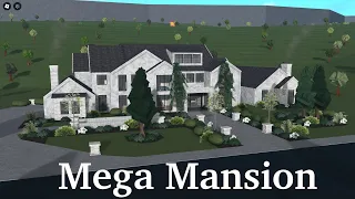 MEGA MANSION BLOXBURG SPEEDBUILD * 6+ bedrooms * 200k