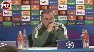 Postecoglou shuts down journalist after being questioned about Celtic's UCL ticket prices