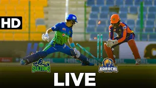 LIVE REPLAY – Multan Sultans vs Karachi Kings | 1st Innings | Match 16 | HBL PSL 6|MG1