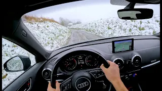 Audi A3 Sportback 1.4 TFSI 150 HP | Bad Weather POV Drive 4K