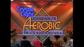 Crystal Light National Aerobic Championship WORKOUT 1986