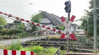 Bahnübergang Weiler / German railroad crossing