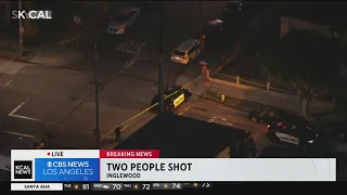 1 killed, 1 wounded after double shooting in Inglewood
