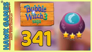 Bubble Witch 3 Saga Level 341 (Release the Owls) - 3 Stars Walkthrough, No Boosters