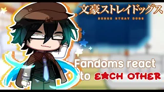 Fandoms react to each other [] 3/8 [] Ranpo Edogawa [] BSD [] 🍉