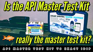 Water Test | Api Master Test  Kit vs Exact iDip
